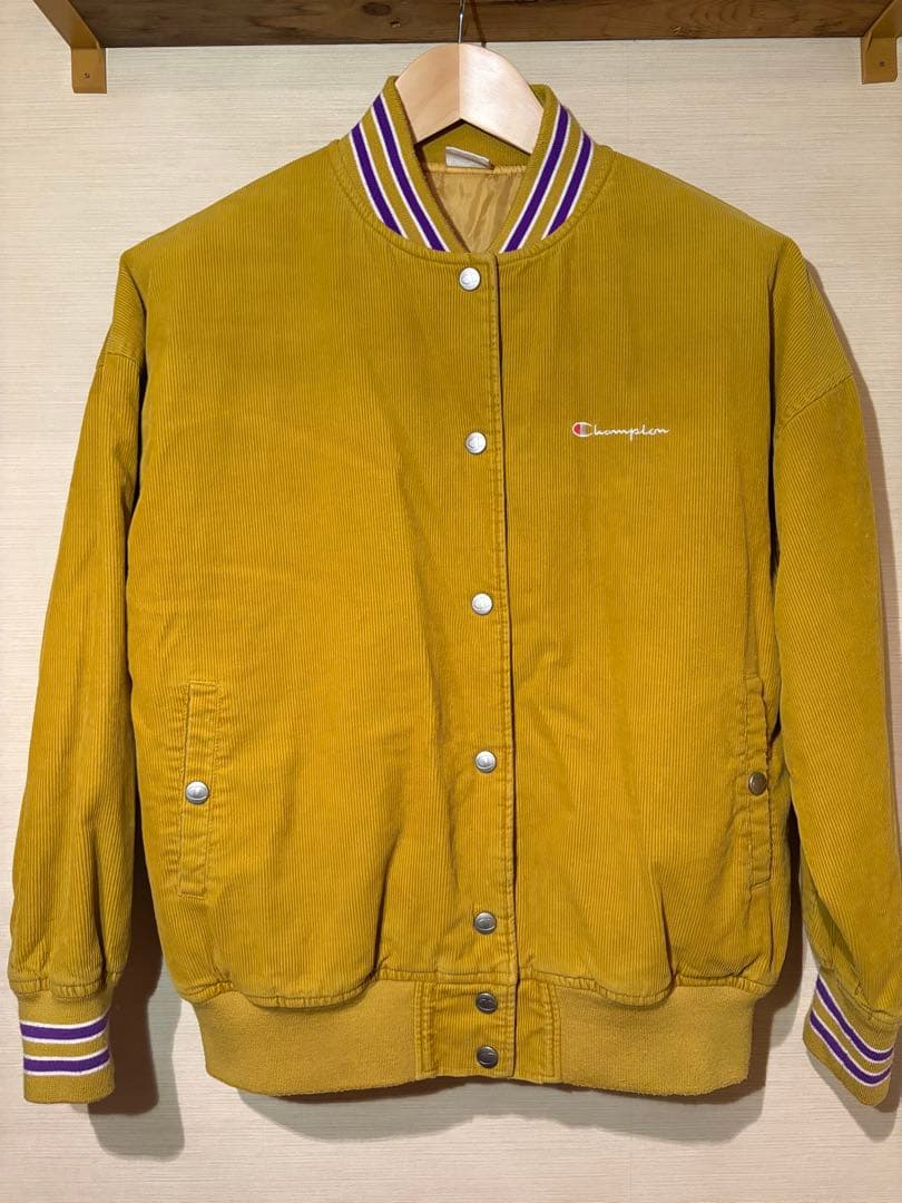 Champion Corduroy Stadium Jumper - Yellow