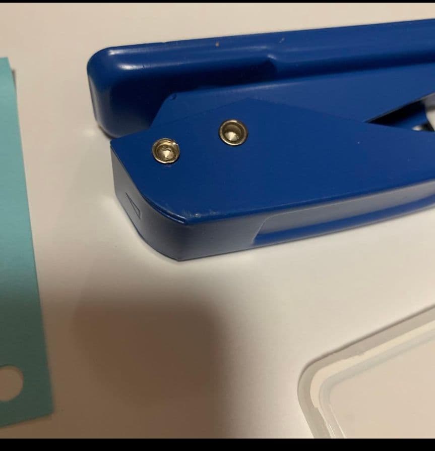 compact blue