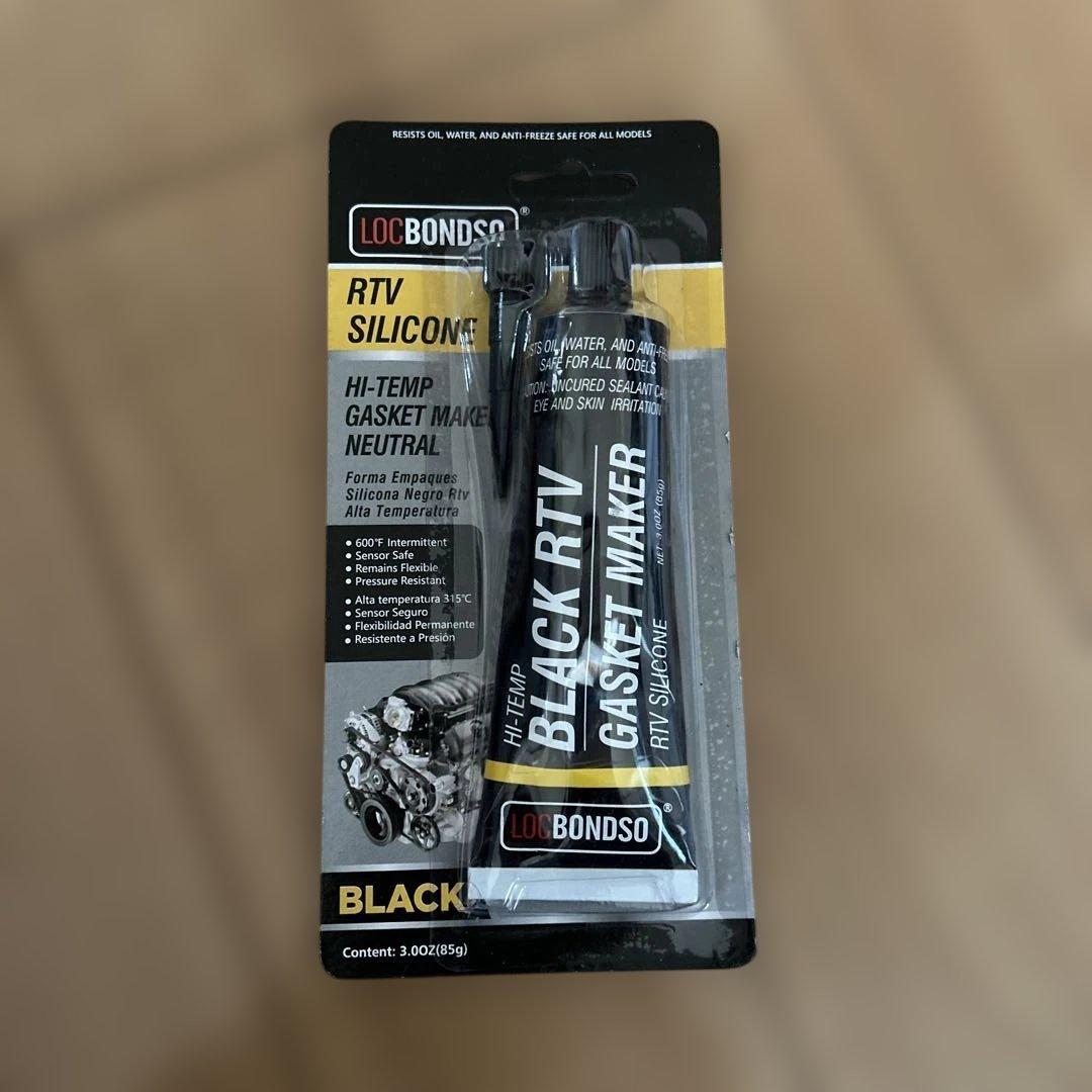 LOCBONDSO 85g Silicone Sealant Liquid Gasket - Heat and Oil Resistant