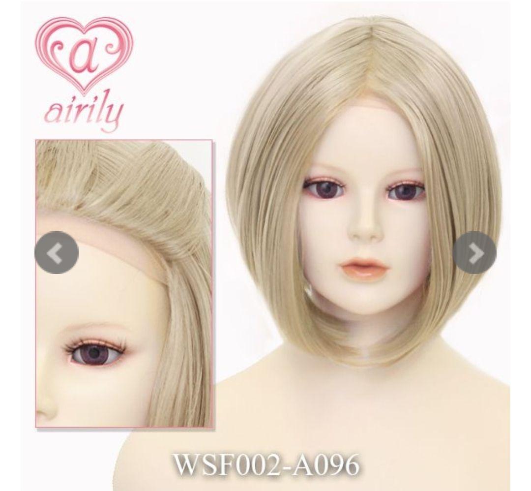Airy Wig Front Lace Short Gold