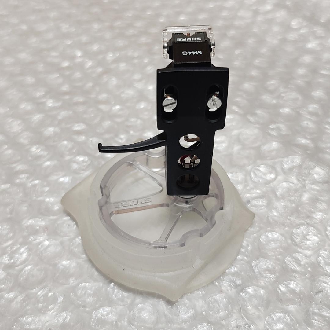 【Excellent Condition】SHURE M44G Cartridge with Stylus, Shell, and Original Case