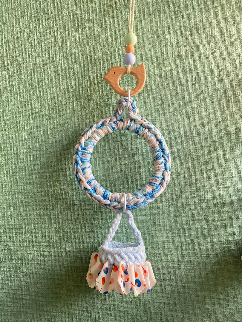 【hibi__to】Small Animal Toy ?? With Frill Basket