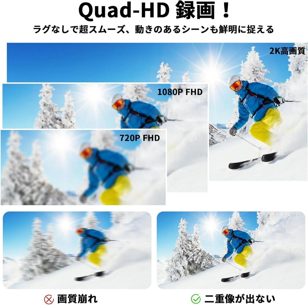2K Action Camera WiFi Wearable Camera Body Camera Sports