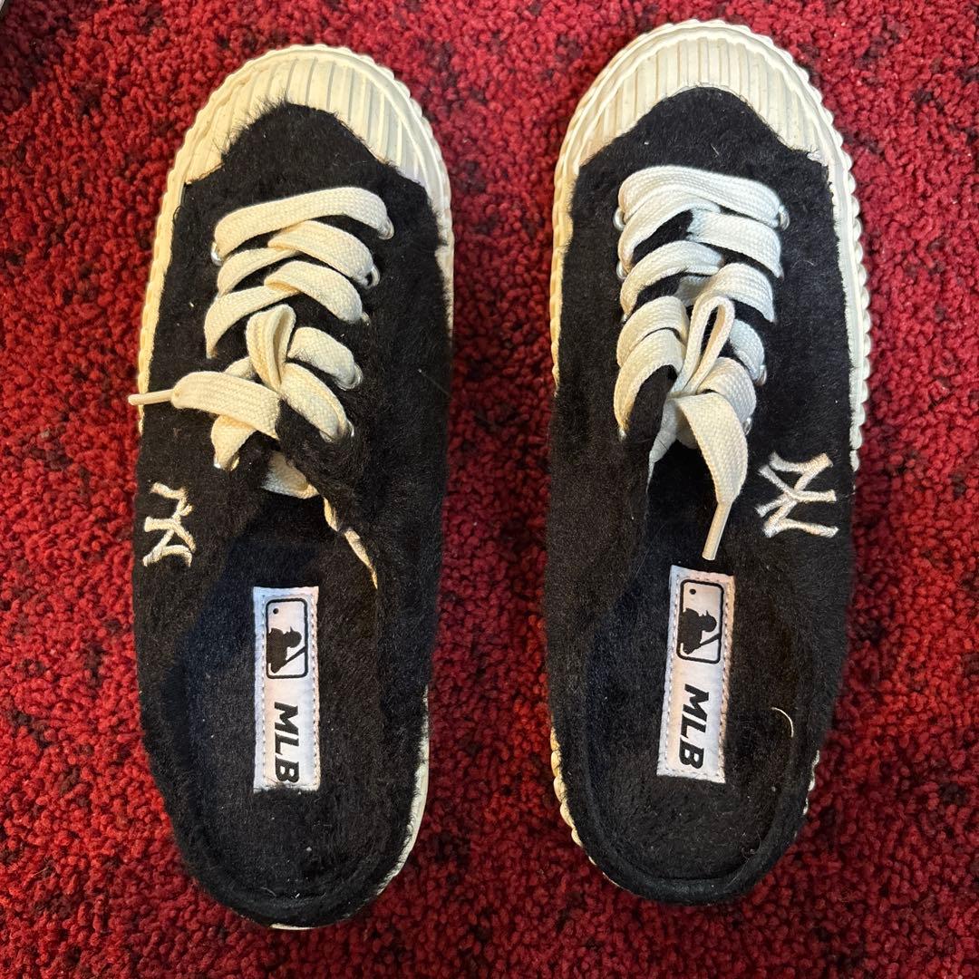 MLB Black Suede Sneakers