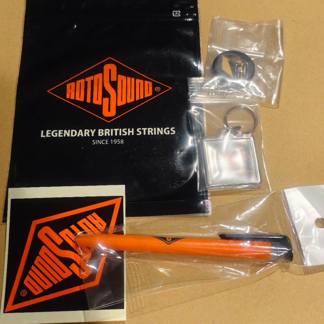 Rotosound Novelty Set: Ballpoint Pen & Stickers