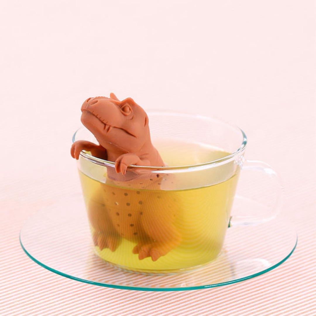 Animal Tea Strainer - Tyrannosaurus Rex, Triceratops