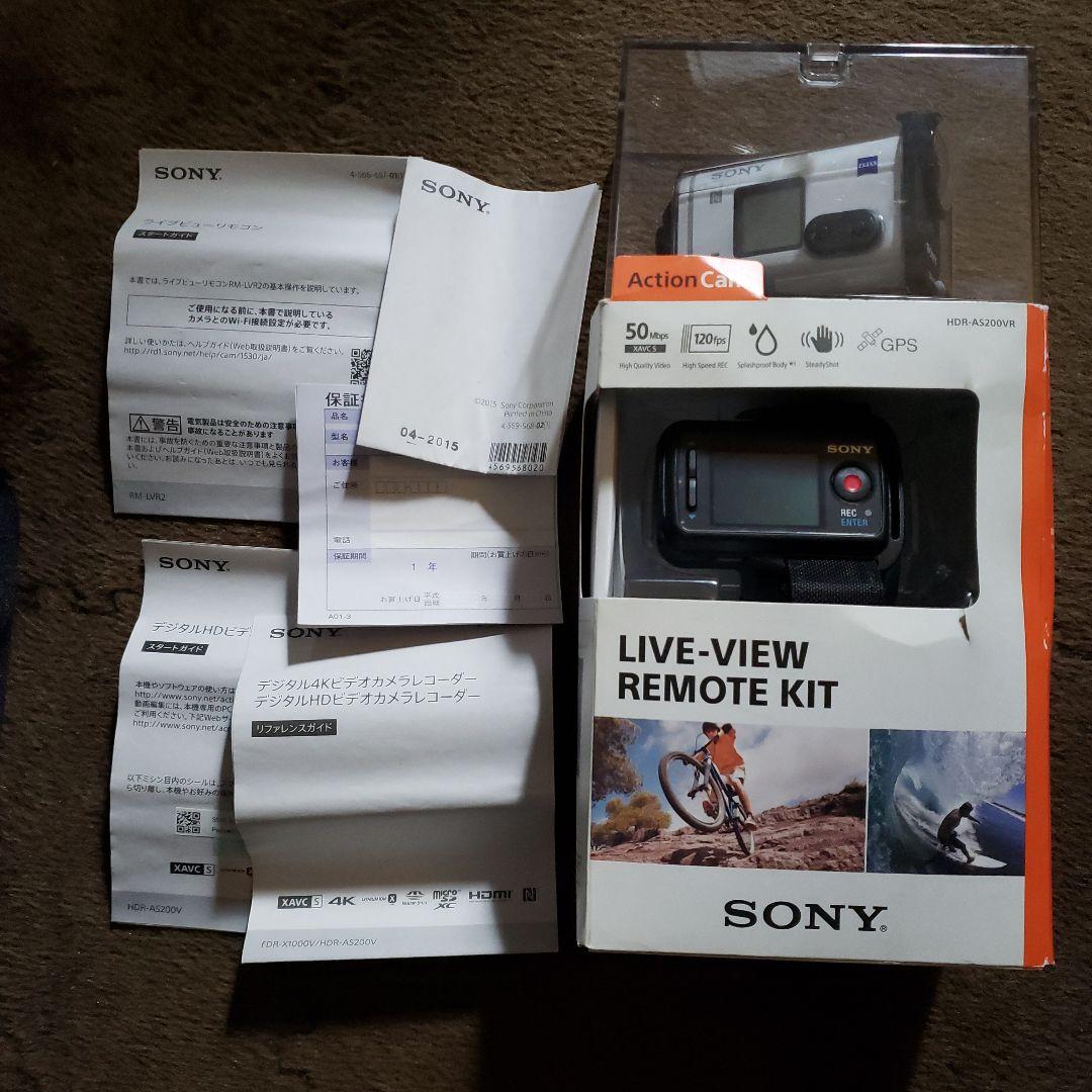 SONY HDR-AS200VR Action Camera