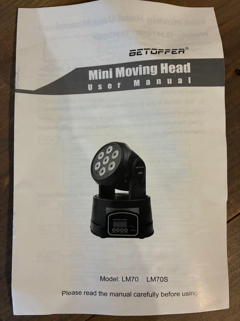 moving head