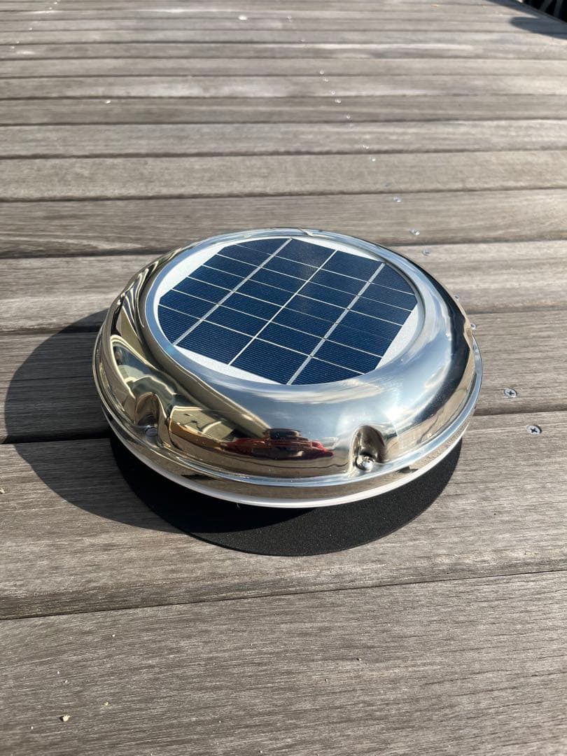 Solar Ventilator Fan - Solar Powered - For Yachts, Motorboats, and RVs