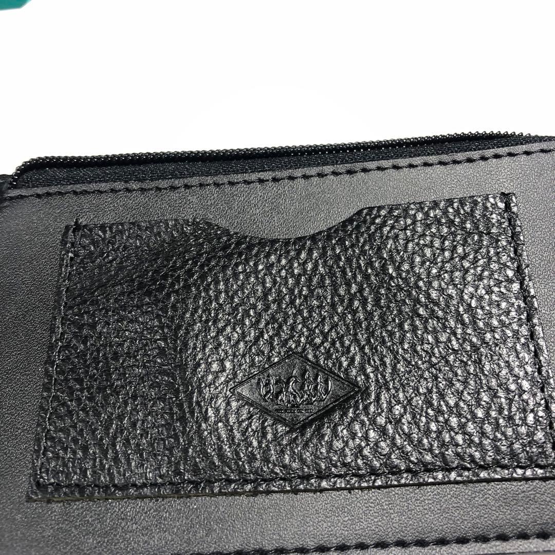 13539 New, Unused Five Foxes Novelty Genuine Leather Coin Purse Card Case