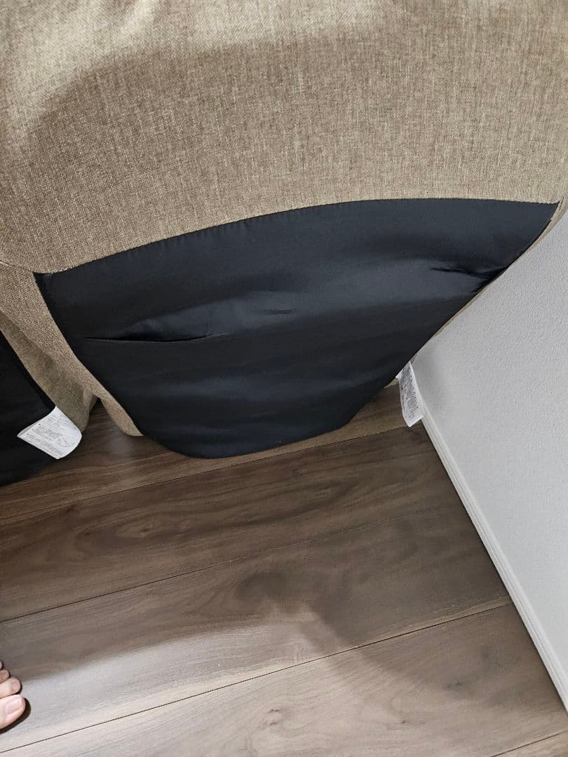 【Aichi Pickup or Mercari Shipping】Gray Reclining Zaisu (Floor Chair) - Set of 2