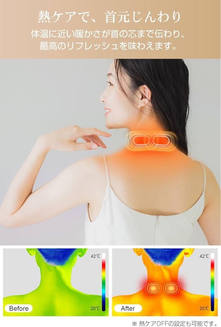 Neck Care Neck Massager for Tech Neck and Stiff Shoulders - Gift Idea
