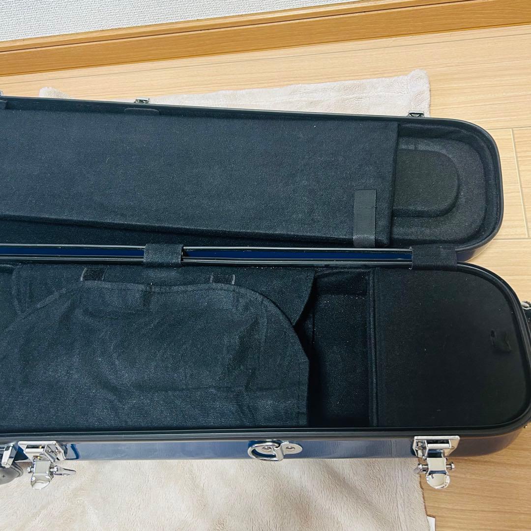 CC Shiny Case Trombone Case - Lightweight - Blue