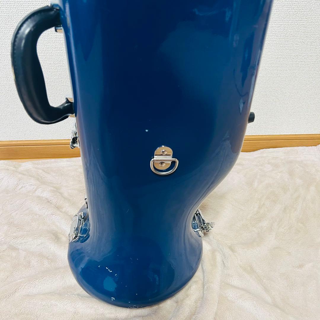 CC Shiny Case Trombone Case - Lightweight - Blue