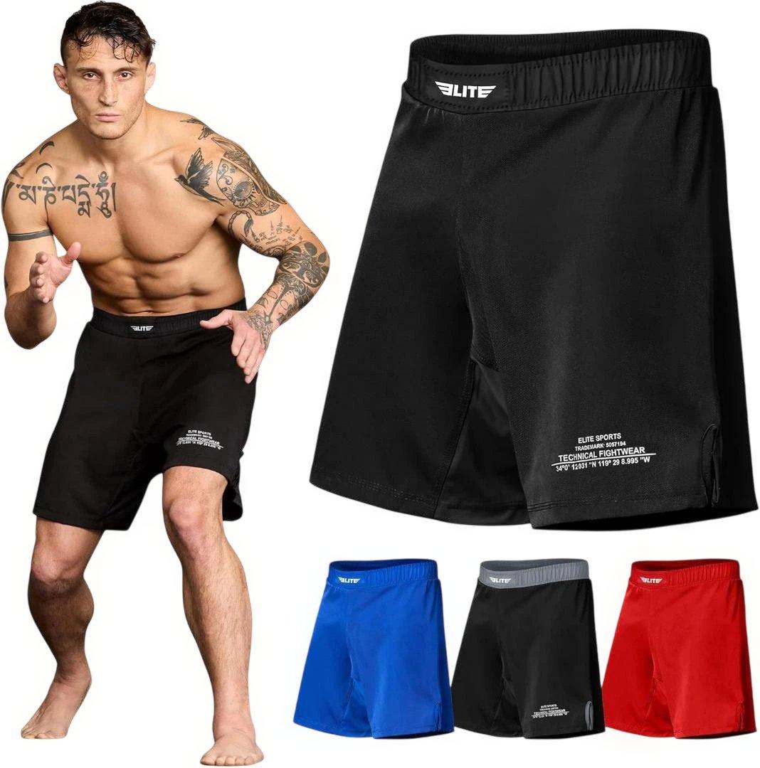Elite Sports Black Jack Series Fight Shorts Boxing Shorts