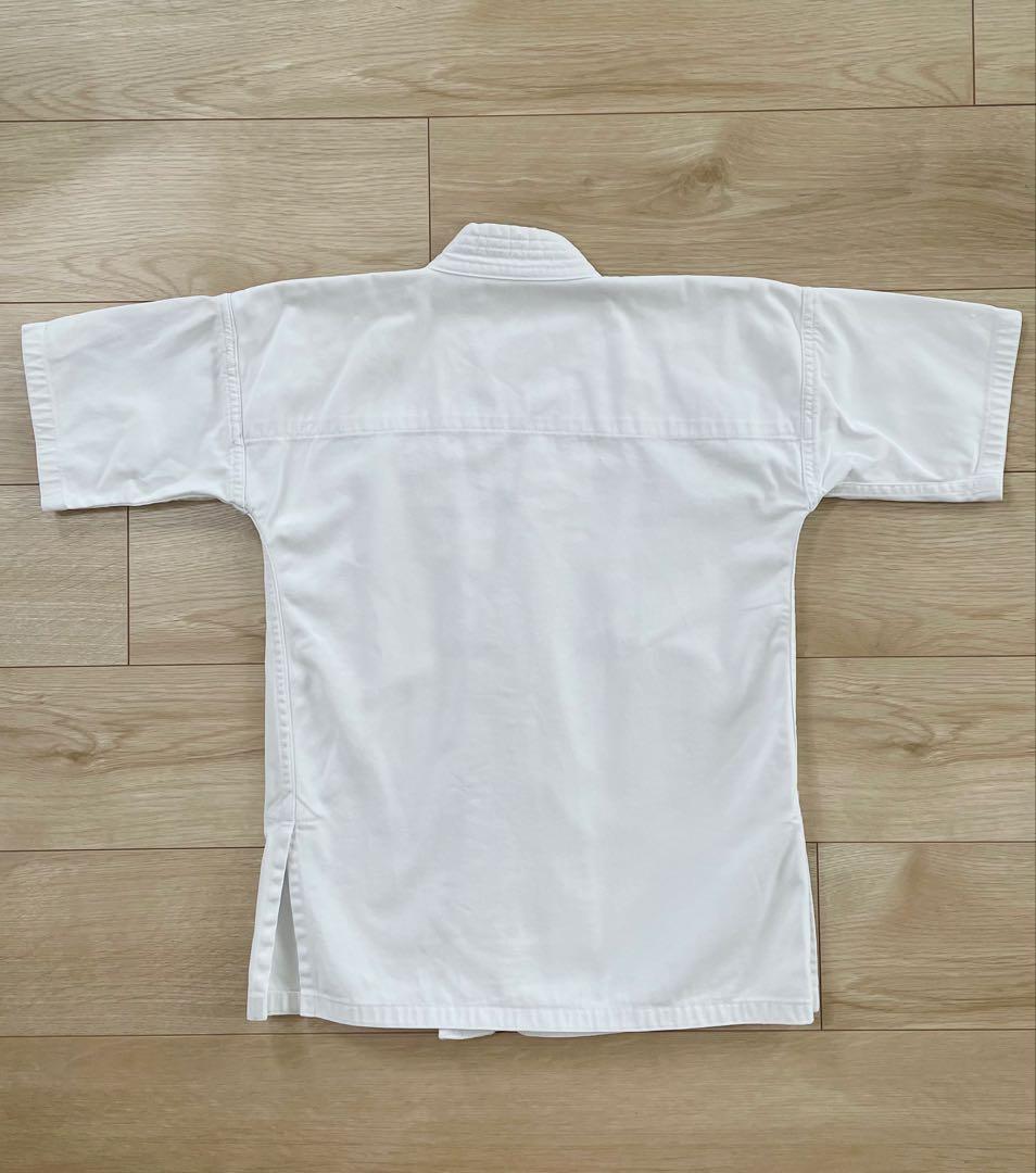 KKAC Karate Uniform Set, White Belt, Kids' Size 00 (approx. 110cm)