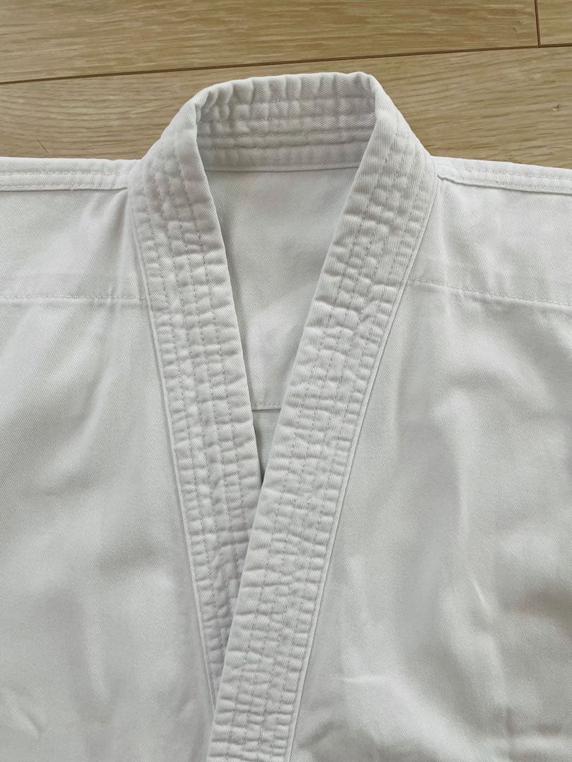 KKAC Karate Uniform Set, White Belt, Kids' Size 00 (approx. 110cm)