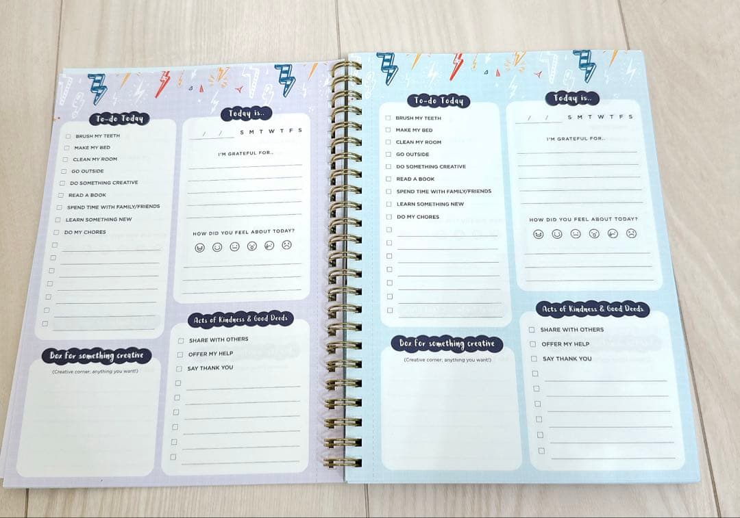 Kids' To-Do List Daily Task Notebook