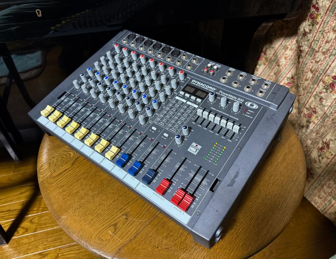 DYNACORD POWERMATE 600 Powered Mixer Working Condition USED