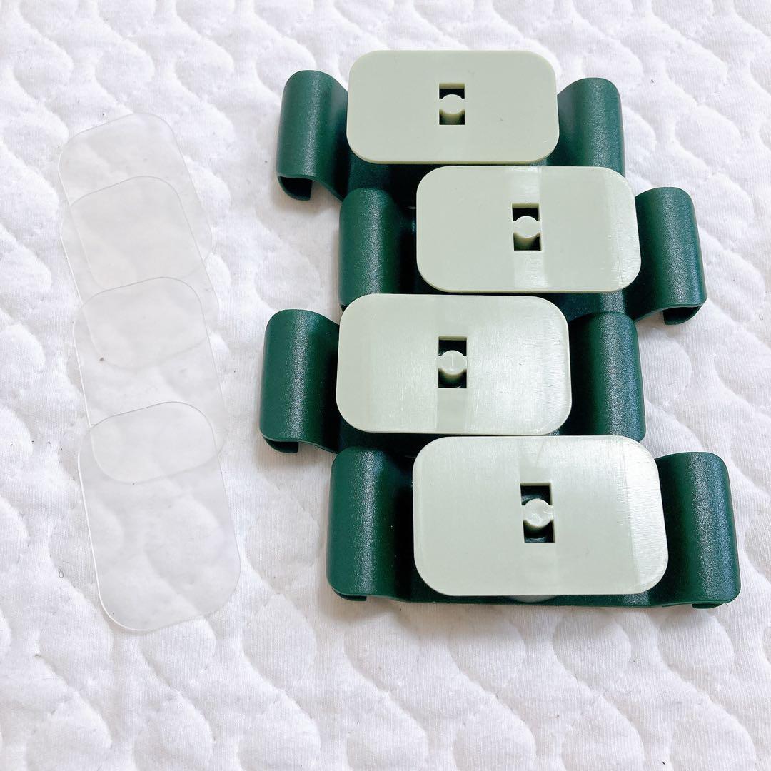 ★ Plastic Charging Cable Organizer Adhesive Nail-Free Organization