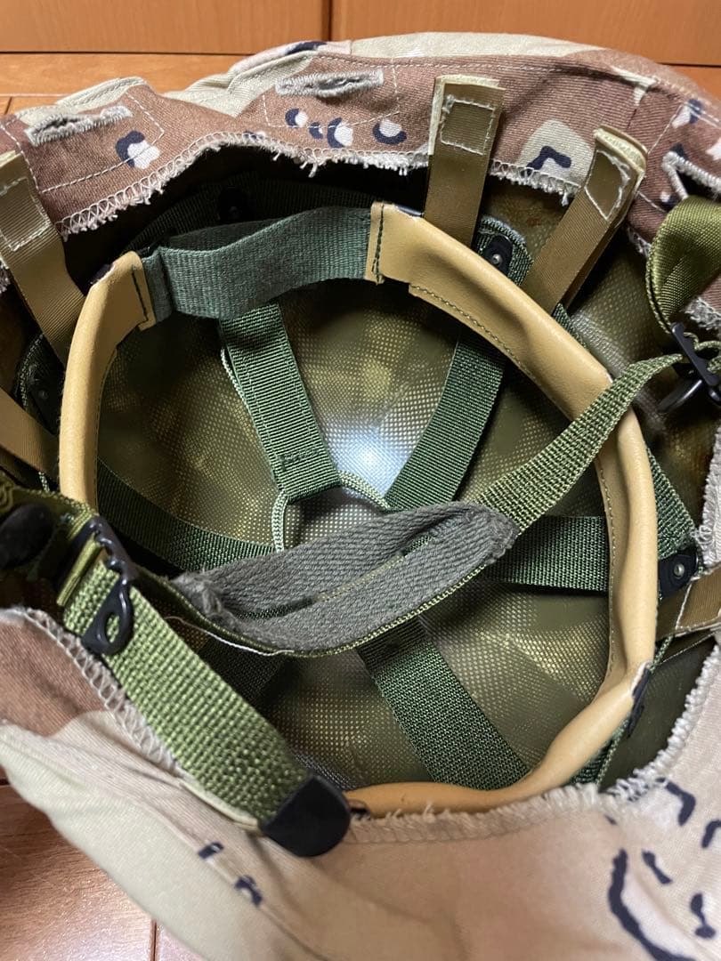 Actual US Military Fritz Helmet - Military Surplus - Airsoft - With Cover