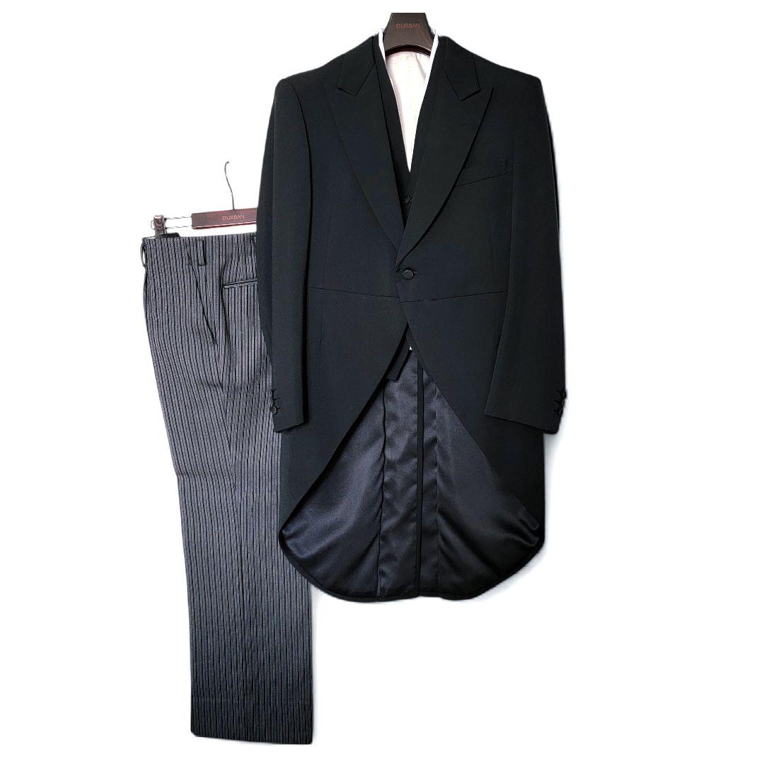 Morning Coat & Tailcoat Set for Men, Size A5 (Fits like M), Formal Wear