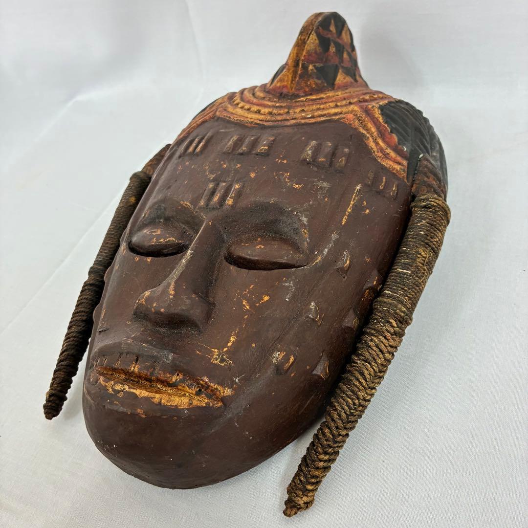Collector's Item, Africa, Gloire Tribe, Wooden, Handmade, Ritual, Wall Hanging, ②