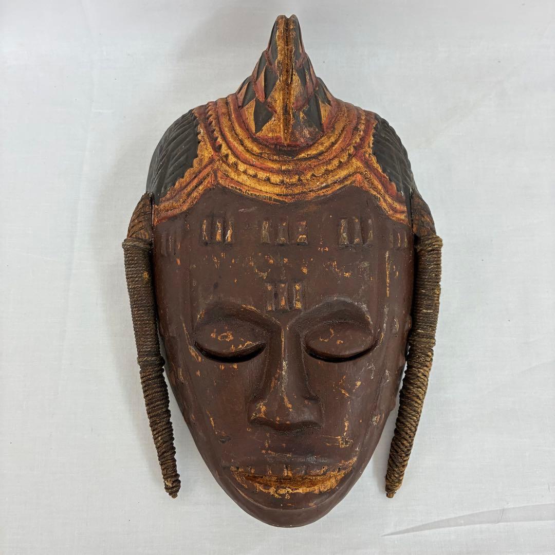 Collector's Item, Africa, Gloire Tribe, Wooden, Handmade, Ritual, Wall Hanging, ②