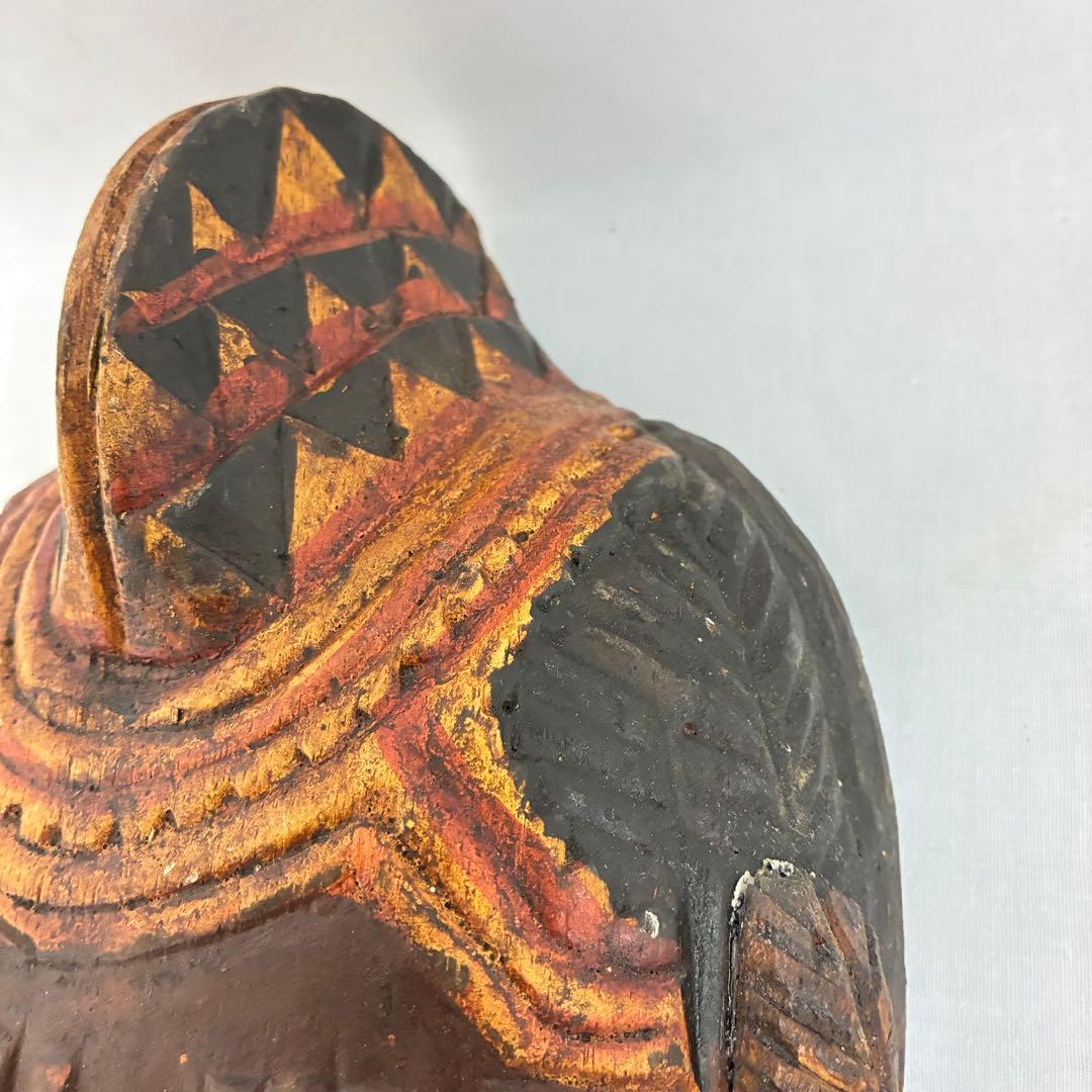 Collector's Item, Africa, Gloire Tribe, Wooden, Handmade, Ritual, Wall Hanging, ②