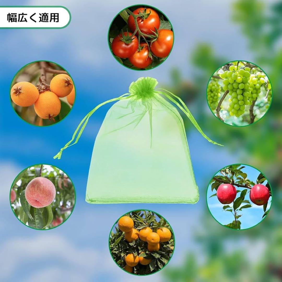 Fruit Insect Protection Bag, Protective Net, Insect Repellent, Fruit Mesh Bag, Pigeon Bird Repellent, Drawstring Bag
