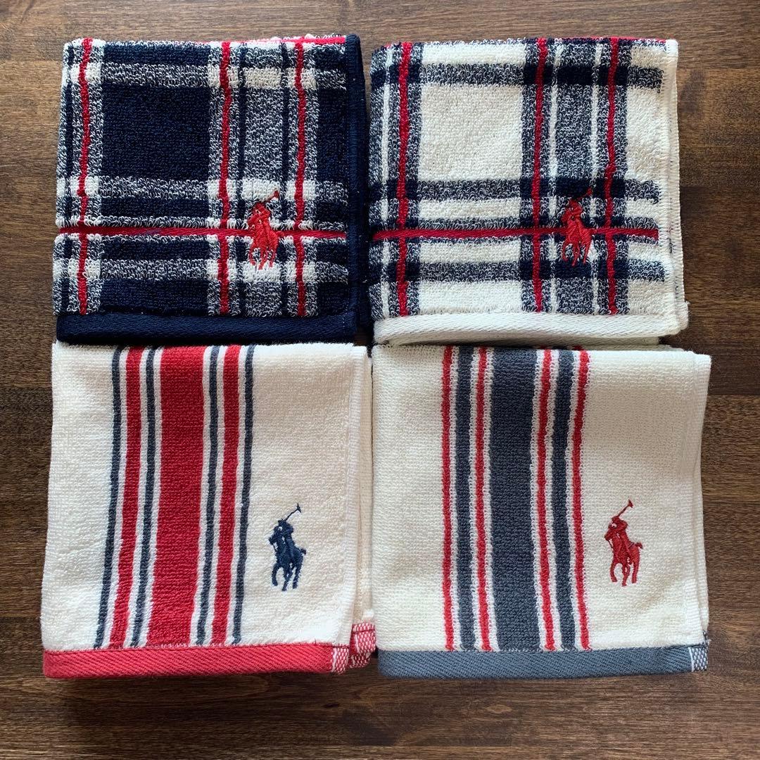 Ralph Lauren Hand Towel 4-Piece Set, Set F