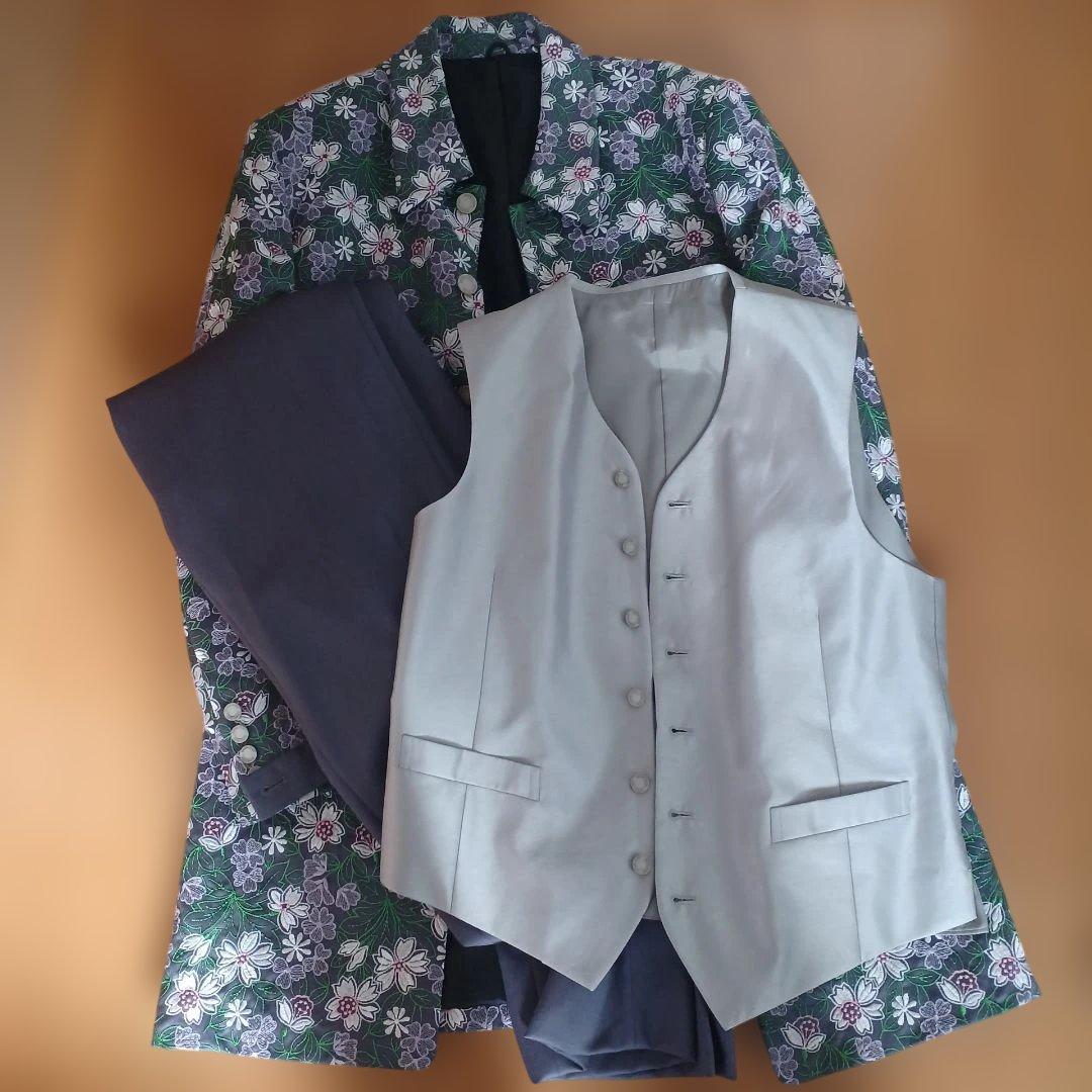 Tuxedo Y8 Purple Cherry Blossom Adjustable Waist