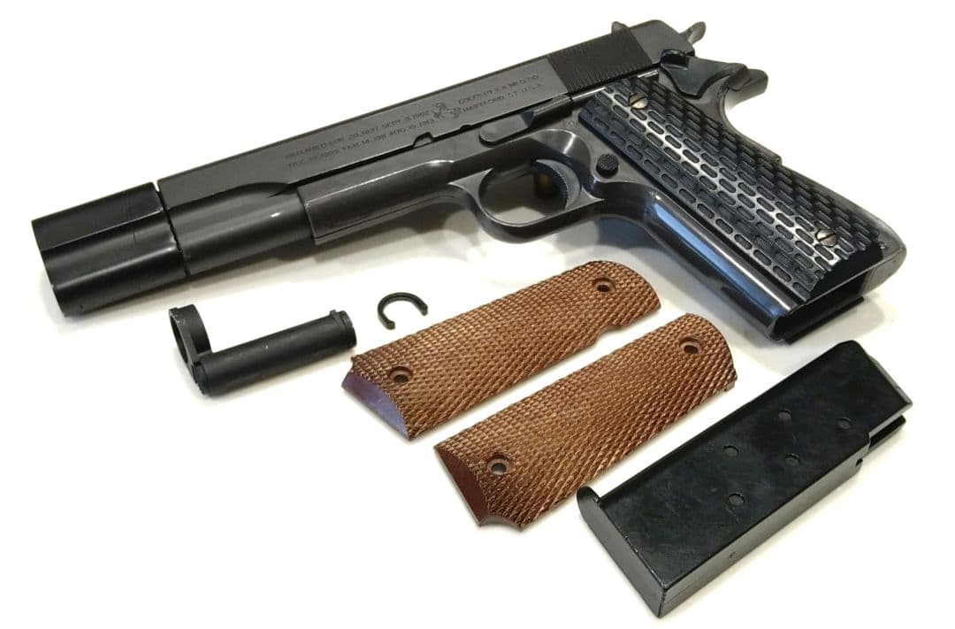 Tokyo Marui Air Cocking Government Holster Push Cocker with Normal Grip