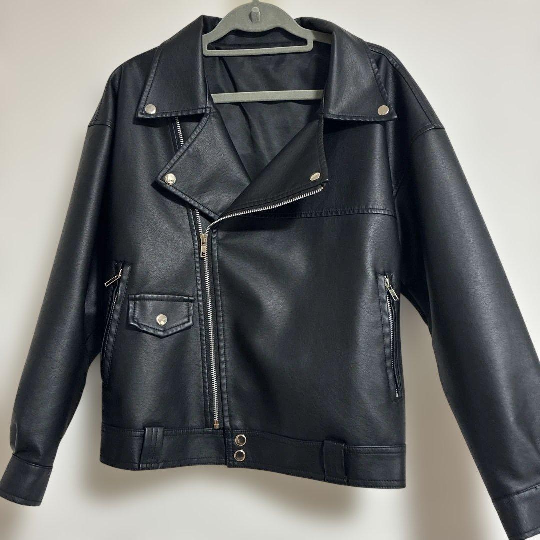 Leather Jacket, Rider's Jacket, Double Rider's Jacket, Faux Leather
