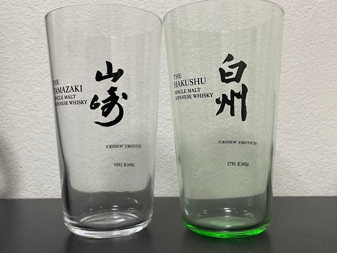 【New, Set of 6】 Suntory Yamazaki & Hakushu Exclusive Highball Glasses (3 of each)