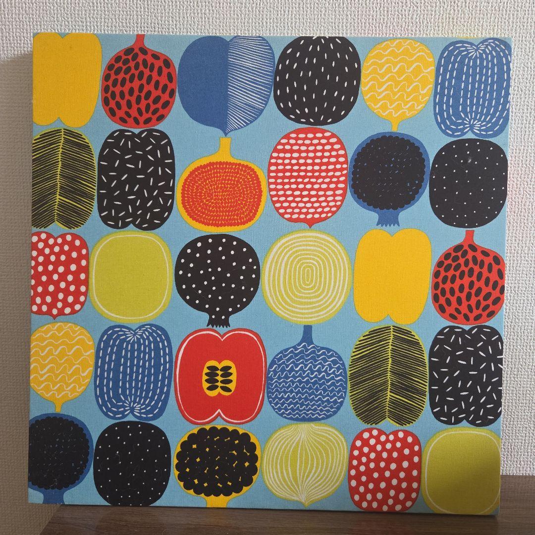 Colorful fabric panel
