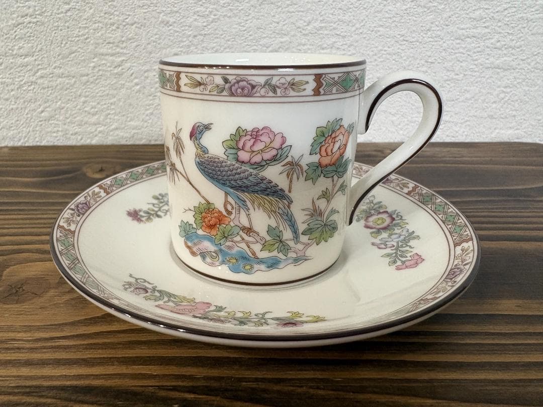 【Dream】 WEDGWOOD KUTANI CRANE Demitasse C&S (1 piece)