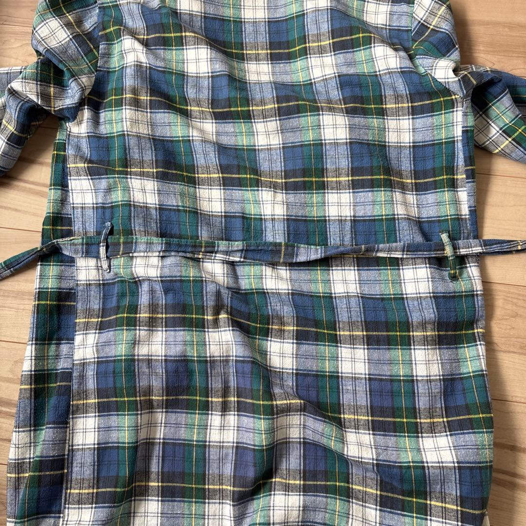 checkered robe