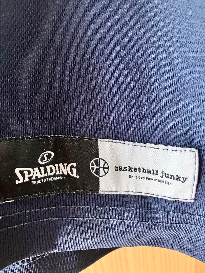 Spalding Long Sleeve T-Shirt L Black Collaboration Basketball Character Street Vintage Rare