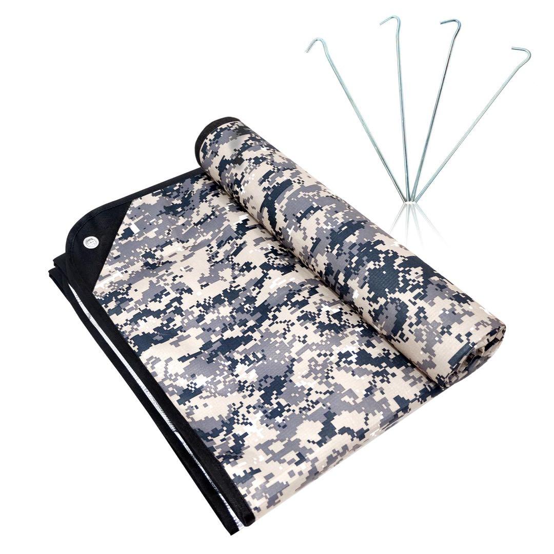 Heavy Camouflage Camouflage Transform Emergency Survival Blanket Tent - XL Waterproof Pile Camping Survival Gear