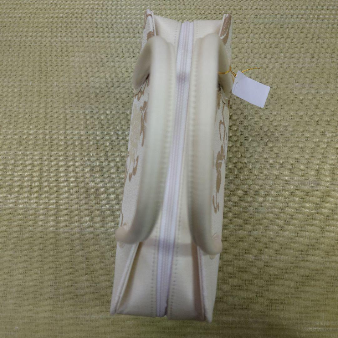Custom-made Zori and Bag Set, Nishijin-ori Silk, Brand New, Unused