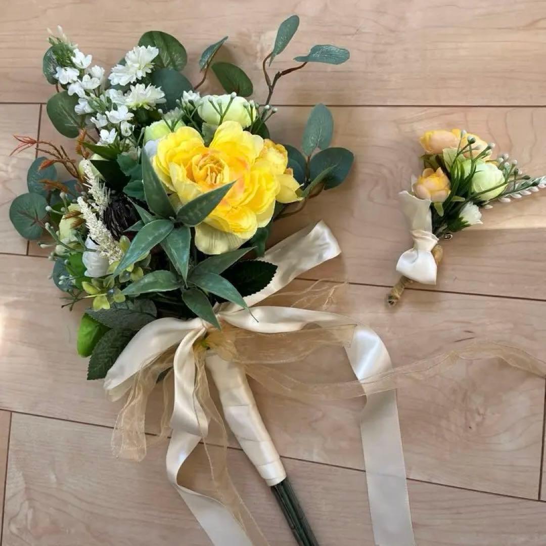 Bouquet and Boutonniere Set