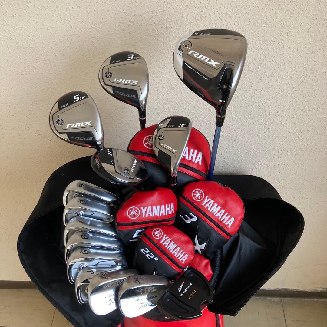 High-Performance Golf Club Set YAMAHA RMX with Bag