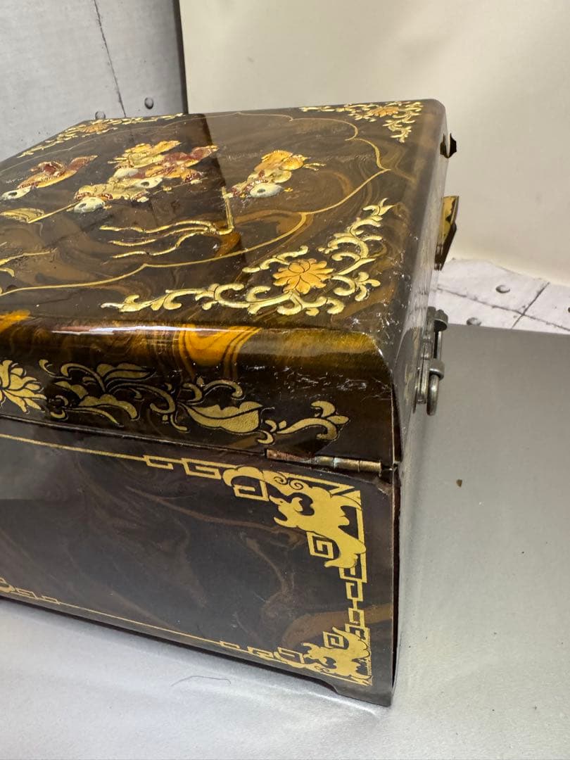 Wooden Chest Jewelry Box Small Item Storage Yi Dynasty Furniture Antique