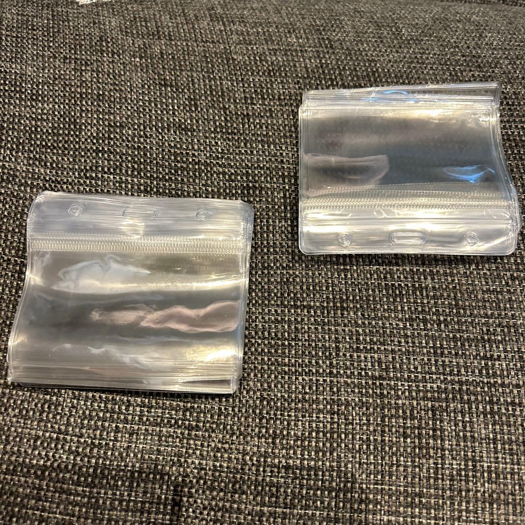 Name Tag Clip, Band Clip, Name Holder, Horizontal, Transparent, Anti-drop, 35 pieces