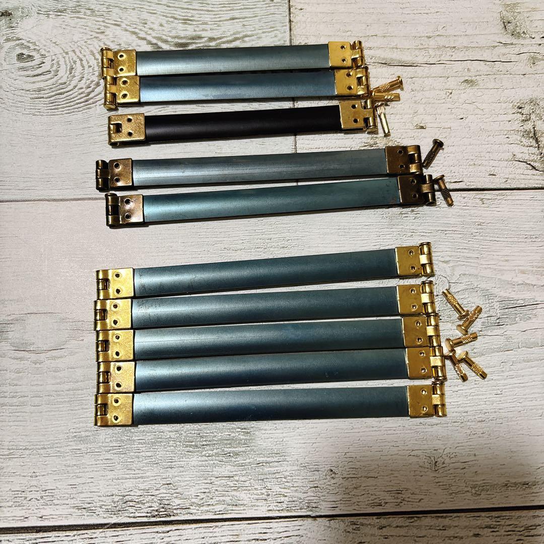 Metal Bag Clasp Set