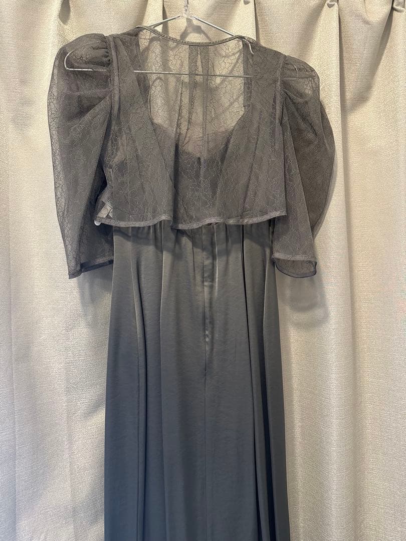 SNIDEL Puff Sleeve Long Dress