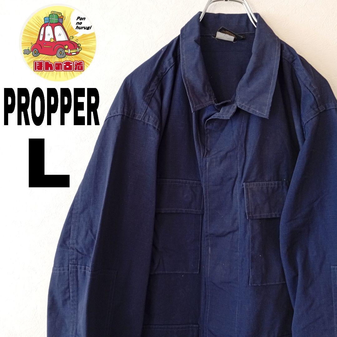 90s US Navy Used Clothing PROPPER Military Jacket US Coast Guard L