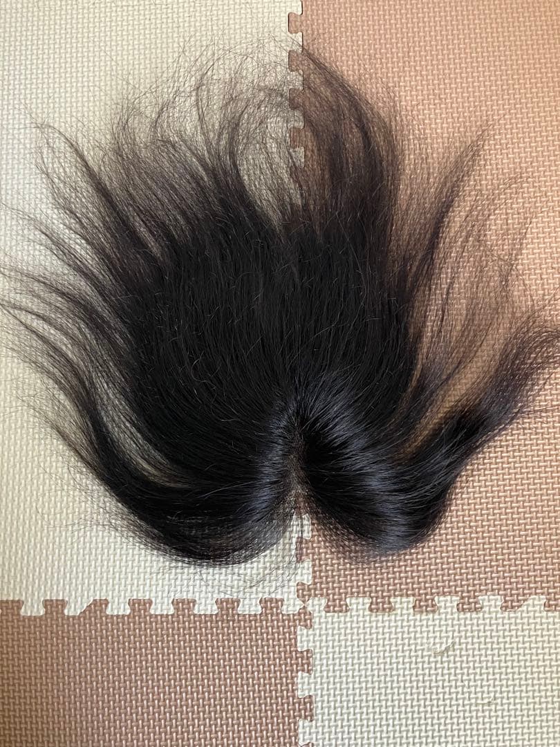 Black Straight Crown Wig