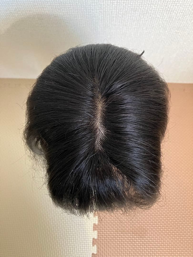 Black Straight Crown Wig